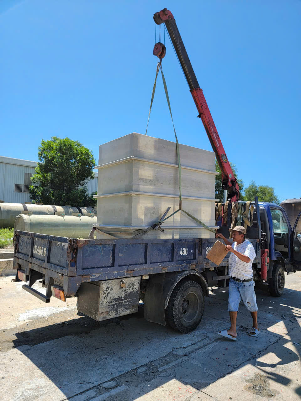 Bồn FRP composite Quãng Ngãi